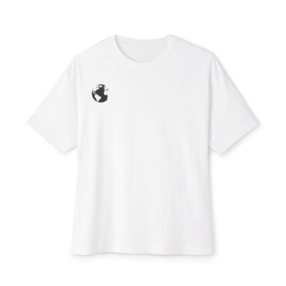 Boxy Tee with US Map Design, Comfortable Graphic Tee, Casual Wear, Gift for Travelers, Summer Outfit, Eco-Friendly Tee