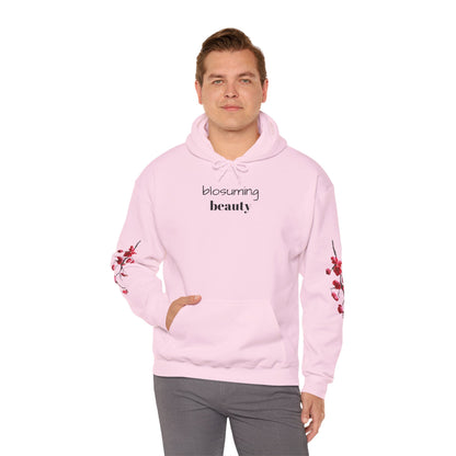 Blossoming Beauty Hoodie - Cozy  Sweatshirt for Spring Fashion, Gift for Her, Floral Hoodie, Casual Style, Spring Outfit
