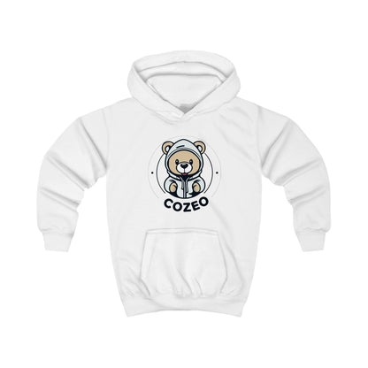 Cozy Bear Kids Hoodie, Cute Animal Pullover, Children's Gift, Adorable Hoodie for Boys & Girls, Perfect for Birthdays, Winter Wear