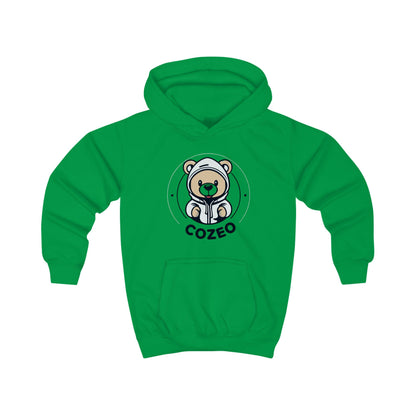 Cozy Bear Kids Hoodie, Cute Animal Pullover, Children's Gift, Adorable Hoodie for Boys & Girls, Perfect for Birthdays, Winter Wear