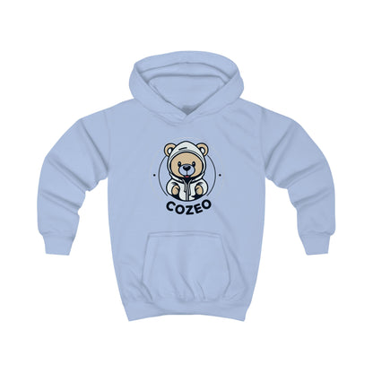 Cozy Bear Kids Hoodie, Cute Animal Pullover, Children's Gift, Adorable Hoodie for Boys & Girls, Perfect for Birthdays, Winter Wear