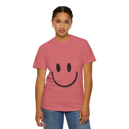 Smiley Face  T-Shirt, Fun Graphic Tee, Casual Wear, Gift for Friends, Positive Vibes Shirt, Happy Birthday Gift, Summer Essentials