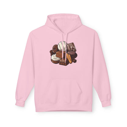 Indulgent Treats Hoodie - Perfect for Dessert Lovers, Cozy Gift, Snack Enthusiast Apparel, Sweet Tooth Hoodie, Funny Dessert Wear