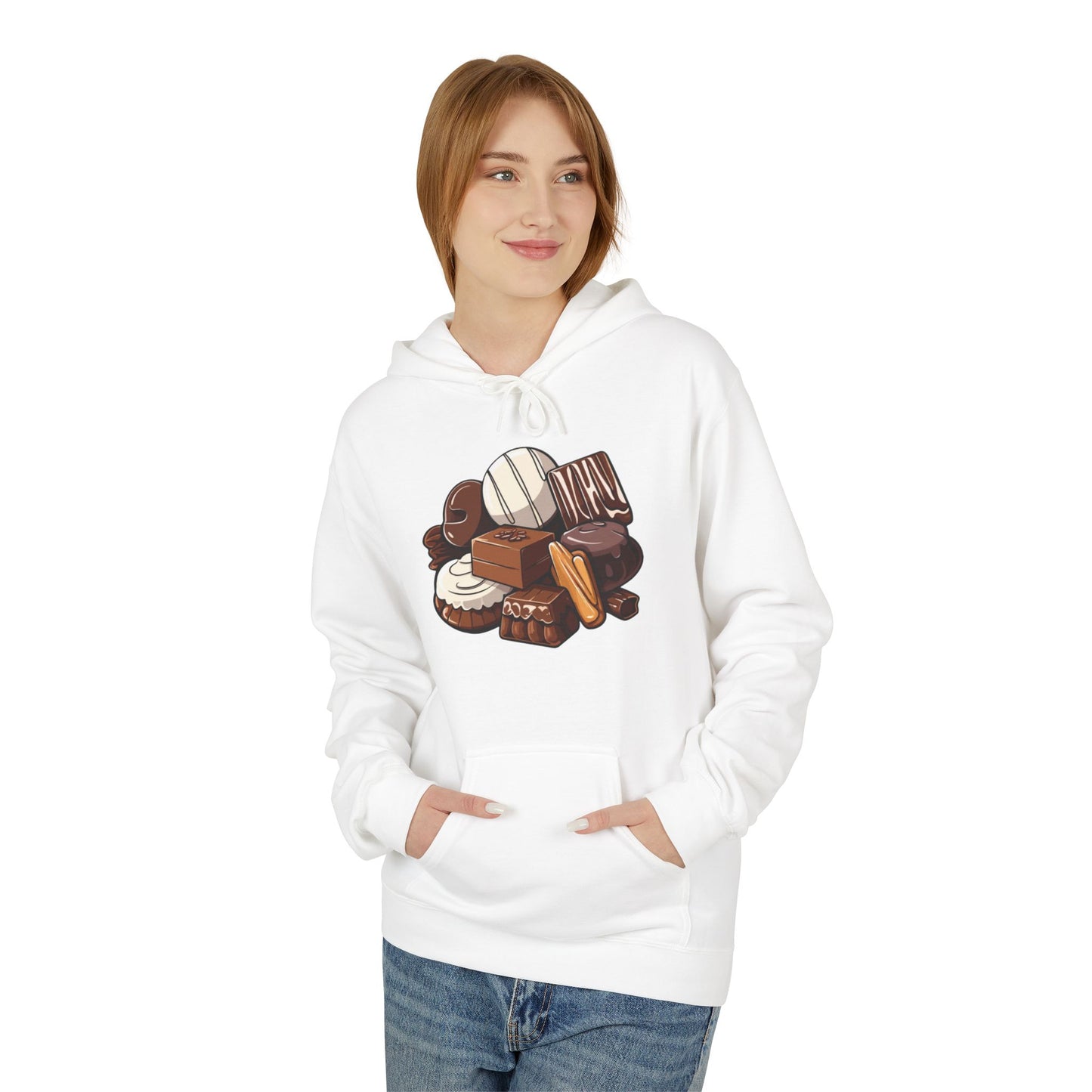 Indulgent Treats Hoodie - Perfect for Dessert Lovers, Cozy Gift, Snack Enthusiast Apparel, Sweet Tooth Hoodie, Funny Dessert Wear