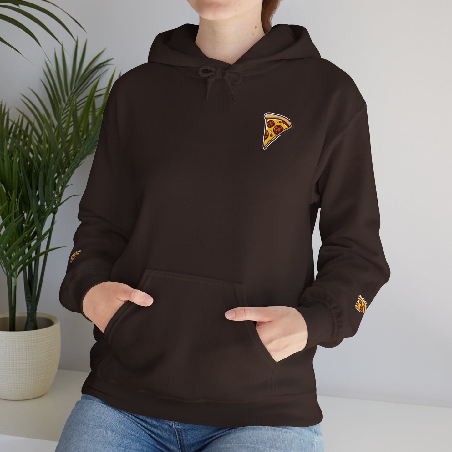 pizza design Heavy Blend™ Hooded Sweatshirt