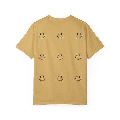 Smiley Face  T-Shirt, Fun Graphic Tee, Casual Wear, Gift for Friends, Positive Vibes Shirt, Happy Birthday Gift, Summer Essentials