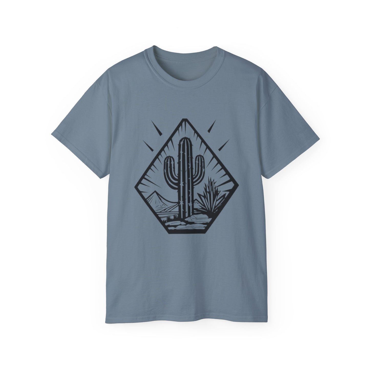Desert Cactus Tee, Travel Shirt, Nature Lover Gift, Summer Apparel, Outdoorsy Style, Graphic T-shirt