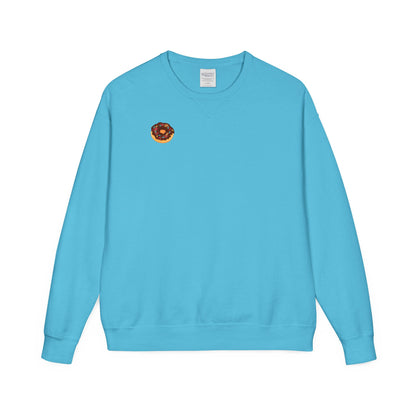 Cozy Donut Graphic Sweatshirt - Perfect for Food Lovers, Casual Outings, Birthdays, Winter Fashion, Gift Idea