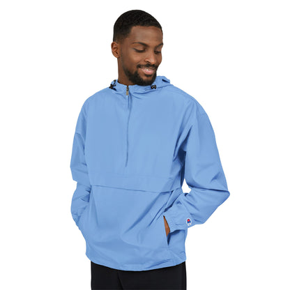 Vibrant Packable Anorak Jacket -  Rain Gear for Outdoor Adventures, Travel, Sports, Festivals, Fashion