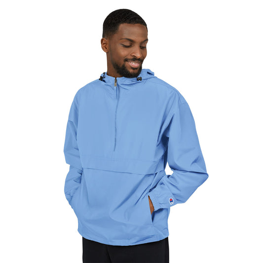 Vibrant Packable Anorak Jacket -  Rain Gear for Outdoor Adventures, Travel, Sports, Festivals, Fashion