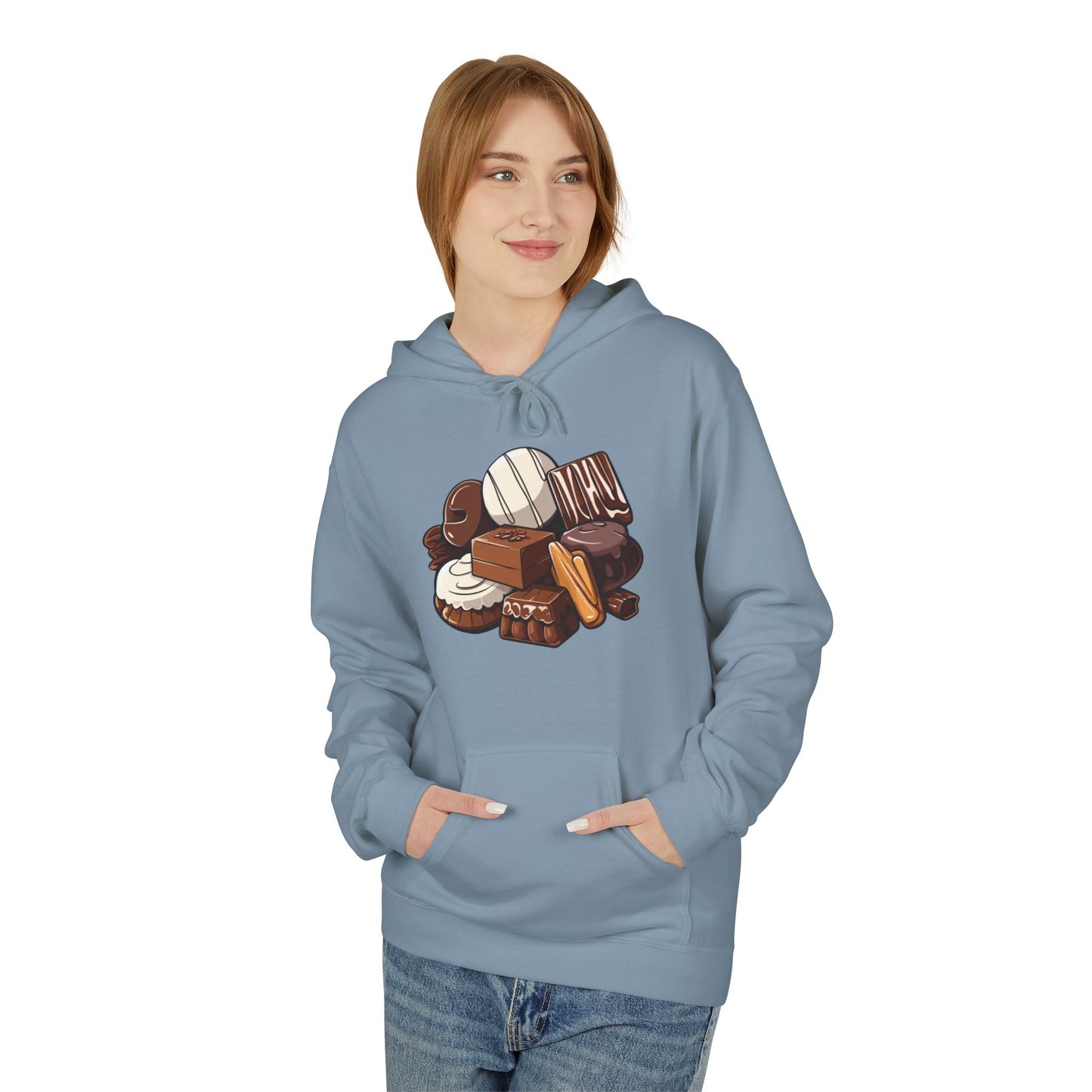 Indulgent Treats Hoodie - Perfect for Dessert Lovers, Cozy Gift, Snack Enthusiast Apparel, Sweet Tooth Hoodie, Funny Dessert Wear