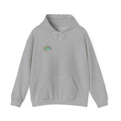 Cozy Nature-Inspired Hooded Sweatshirt,  Hoodie for Casual Wear, Eco-Friendly Gift for Outdoor Lovers, Perfect for Autumn Days