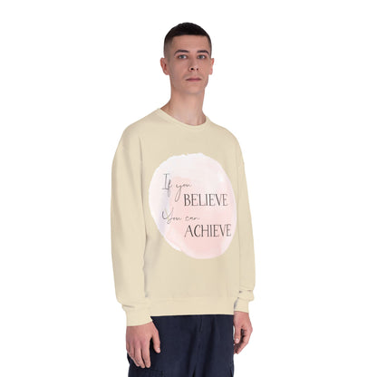 Inspirational Crewneck Sweatshirt, Motivational Wear, Gift for Her, Cozy Fashion, Positive Quote Apparel, Everyday Comfort