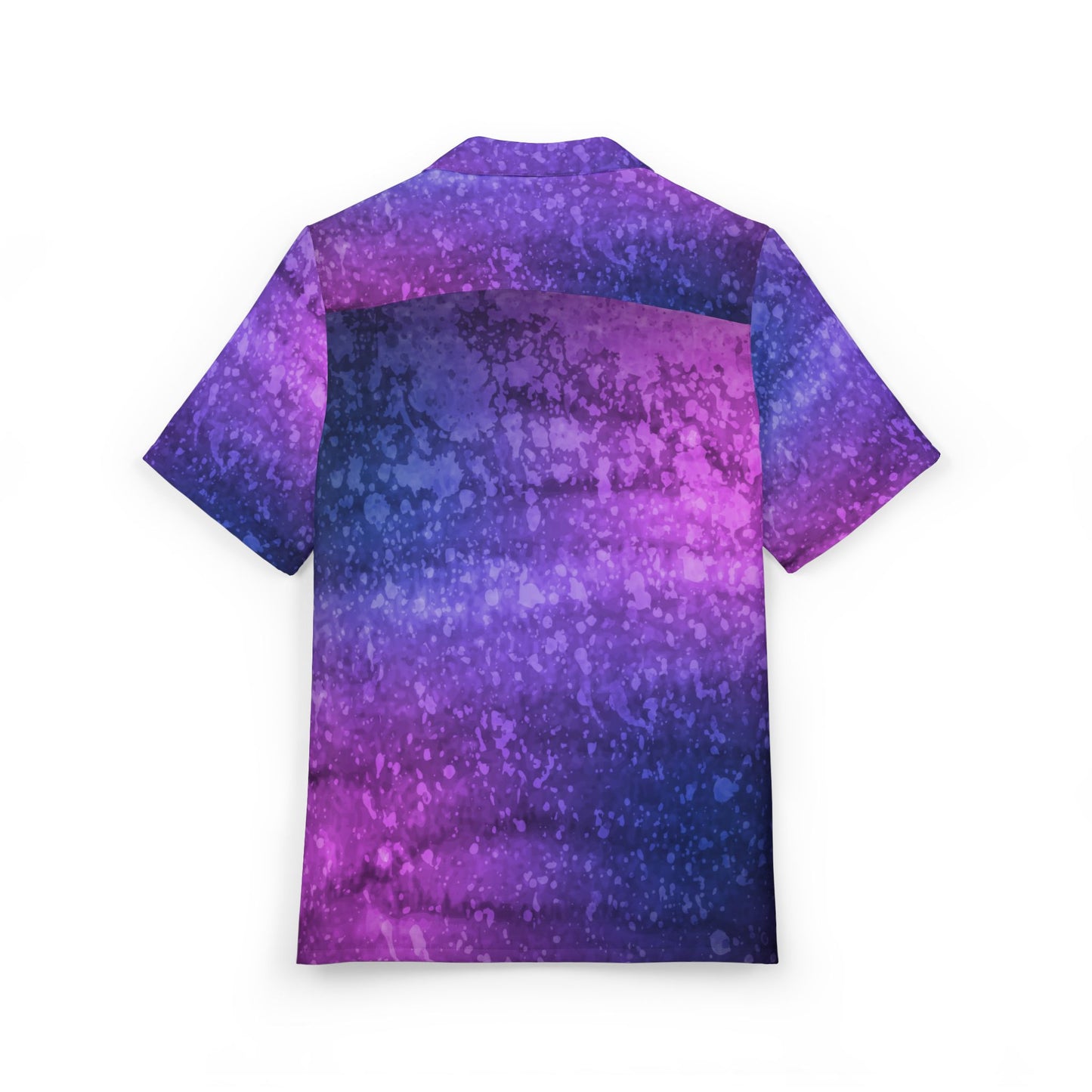 Vibrant Tie-Dye Hawaiian Shirt for Summer Vibes, Beachwear, Casual Outing, Tropical Aesthetic, Vacation Essential