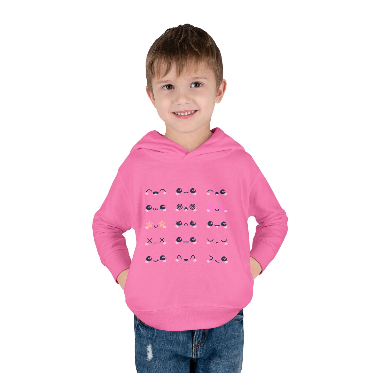 Cute Toddler Fleece Hoodie with Fun Facial Expressions, Perfect Gift for Kids, Cozy Pullover for Playdates, Everyday Wear, Holiday [...]