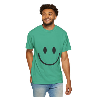 Smiley Face  T-Shirt, Fun Graphic Tee, Casual Wear, Gift for Friends, Positive Vibes Shirt, Happy Birthday Gift, Summer Essentials