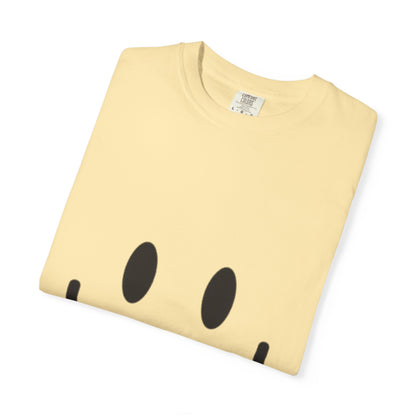 Smiley Face  T-Shirt, Fun Graphic Tee, Casual Wear, Gift for Friends, Positive Vibes Shirt, Happy Birthday Gift, Summer Essentials