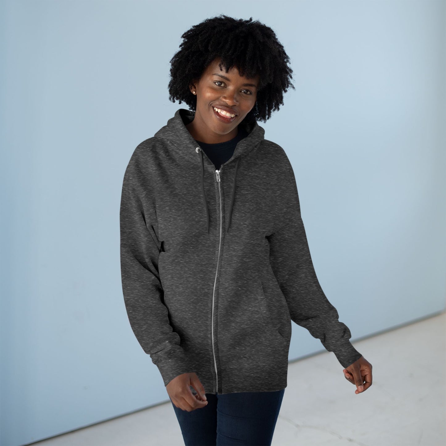 Cozy  Zip Hoodie for Everyday Style, Casual Wear, Gift for Him/Her, Lounging, Outdoor Activities