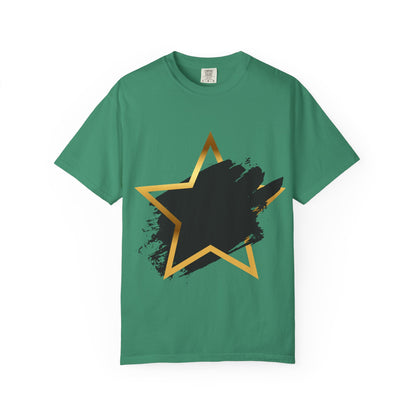 Stylish Star Graphic T-shirt - Casual Wear, Gift for Friends, Summer Fashion, Stylish Outfit, Everyday Casual