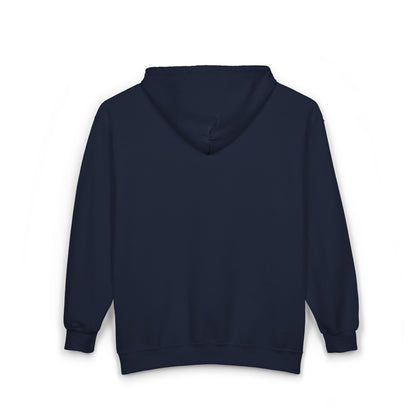 Smile  Zip Hoodie - Cozy Comfort for Everyday Style, Gift for Friends, Encouraging Apparel, Birthday or Casual Wear