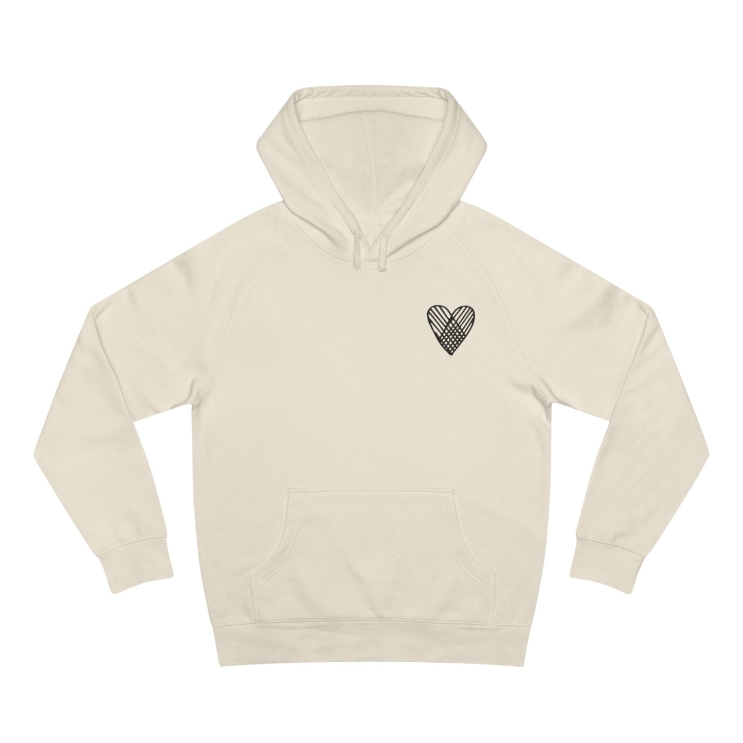Heart Pattern  Hoodie