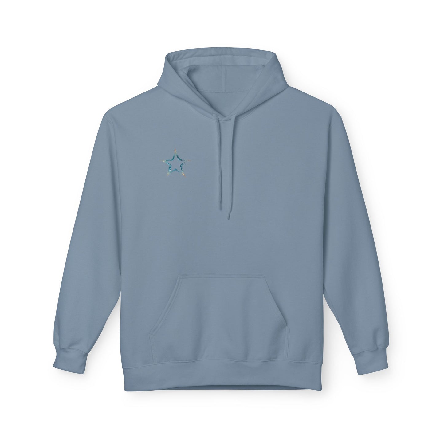 Starry Softstyle Fleece Hoodie for Cozy Vibes, Pullover, Casual Comfort, Perfect Gift for All Occasions, Streetwear Fashion