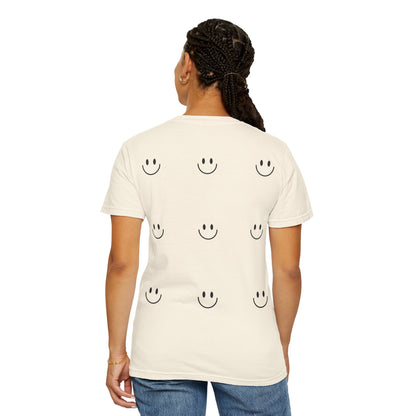 Smiley Face  T-Shirt, Fun Graphic Tee, Casual Wear, Gift for Friends, Positive Vibes Shirt, Happy Birthday Gift, Summer Essentials