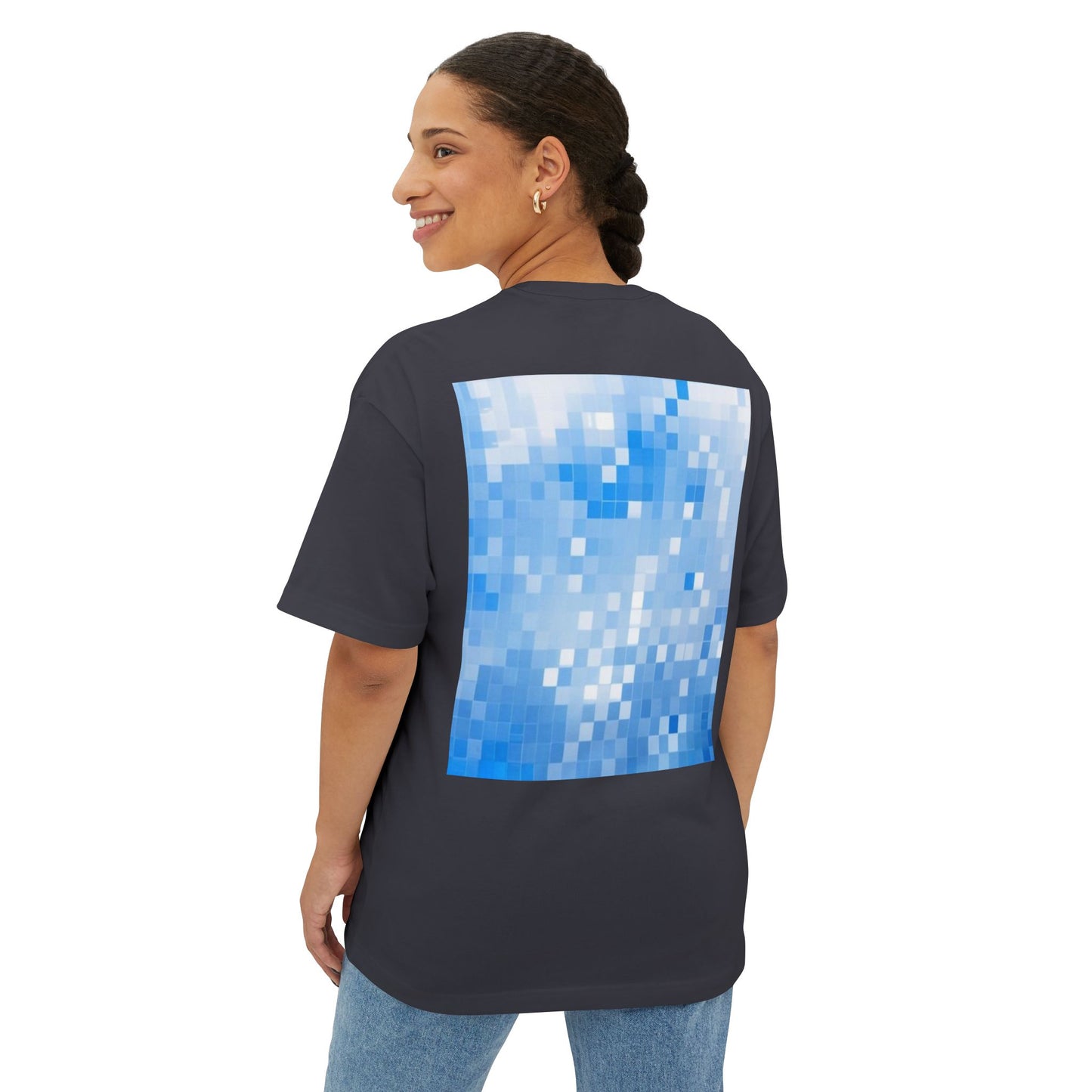 Dreaming in Pixels Oversized Tee |  Graphic T-Shirt, Casual Wear, Gift for Gamers, Artistic Style, Comfortable Apparel