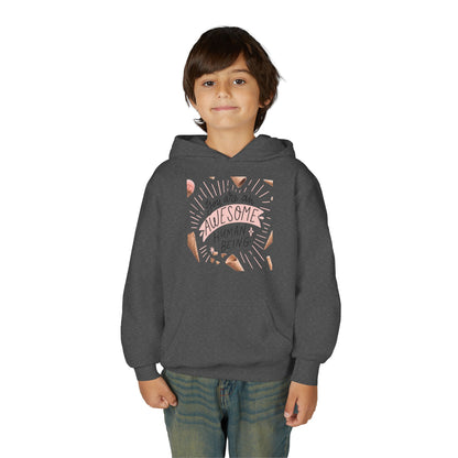 Youth Inspirational Hoodie - You Are An Awesome Human Being, Perfect Gift for Teens, Motivational Sweatshirt, Birthday Present