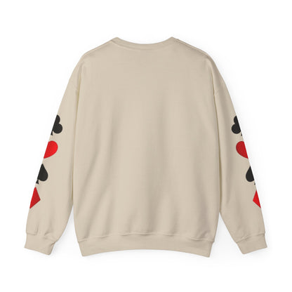 Playing Card King Sweatshirt -  Crewneck, Cozy Fashion, Great for Gamers, Casual Wear, Perfect for Game Night, Gift Idea