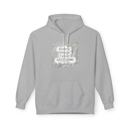 Positive Vibes  Fleece Hoodie | Cozy, Casual Apparel for Friends, Gift for Occasions, Perfect for Everyday Wear