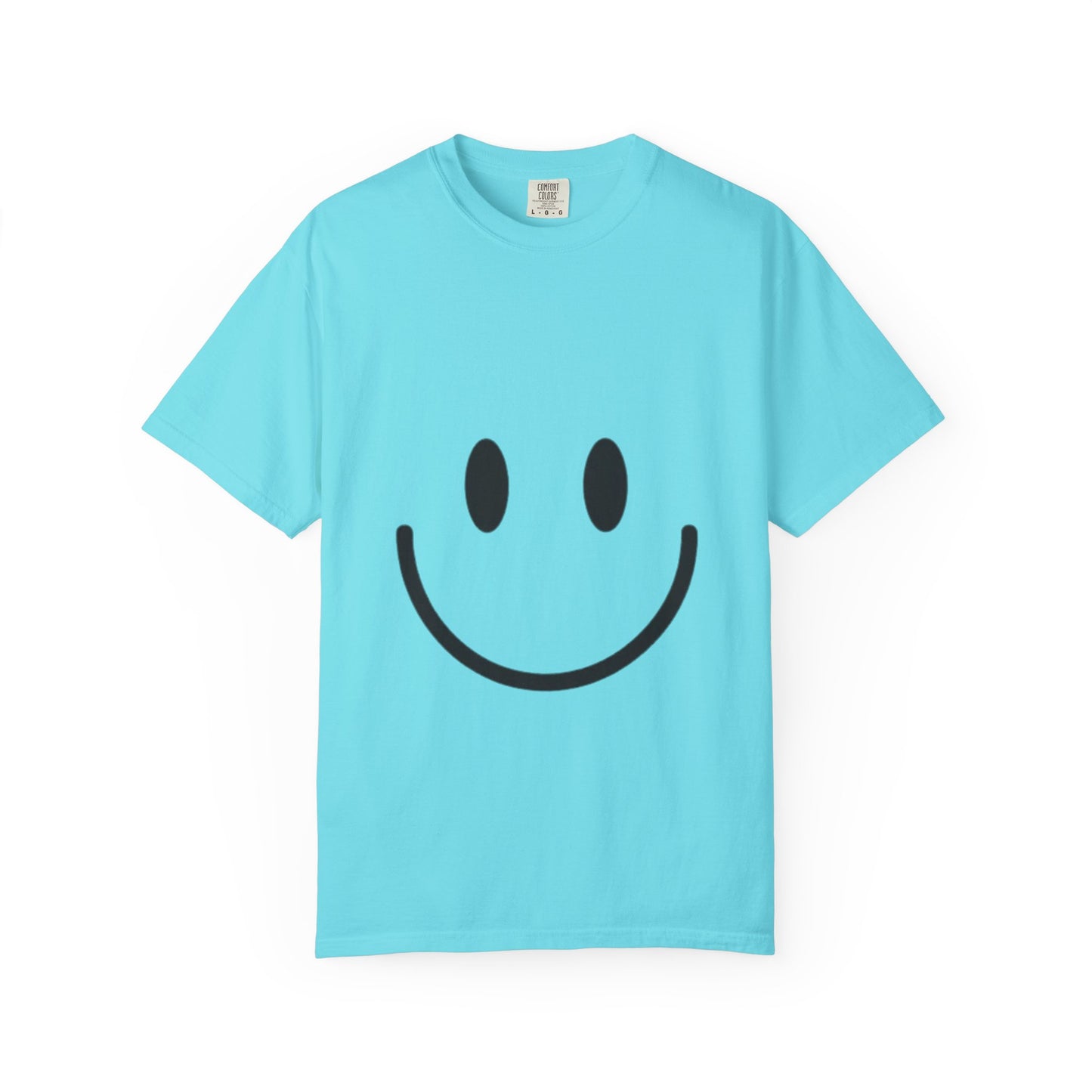 Smiley Face  T-Shirt, Fun Graphic Tee, Casual Wear, Gift for Friends, Positive Vibes Shirt, Happy Birthday Gift, Summer Essentials