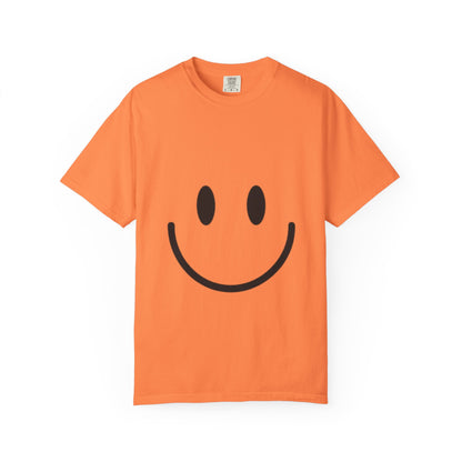 Smiley Face  T-Shirt, Fun Graphic Tee, Casual Wear, Gift for Friends, Positive Vibes Shirt, Happy Birthday Gift, Summer Essentials