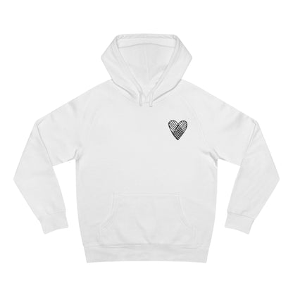 Heart Pattern  Hoodie