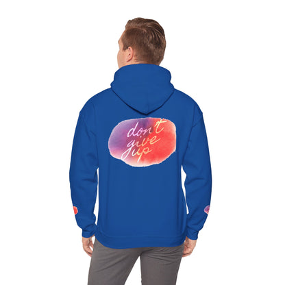 keep going design Heavy Blend™ Hooded Sweatshirt