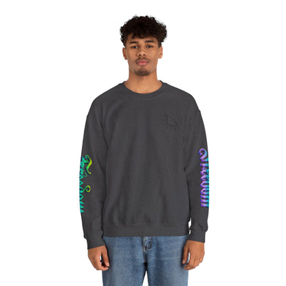 Sunshine & Swirls Crewneck Sweatshirt, Cozy Winter Wear, Casual Fashion Graphic Sweatshirt, Perfect Gift for Friends & Family, [...]
