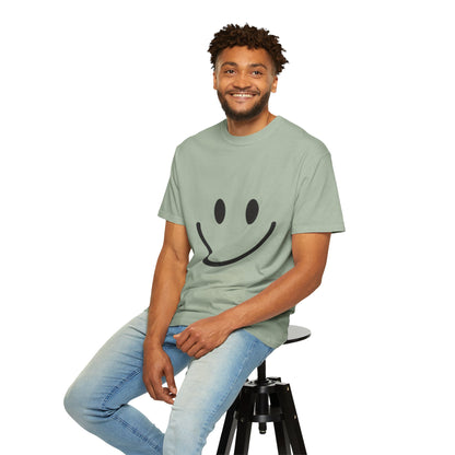 Smiley Face  T-Shirt, Fun Graphic Tee, Casual Wear, Gift for Friends, Positive Vibes Shirt, Happy Birthday Gift, Summer Essentials