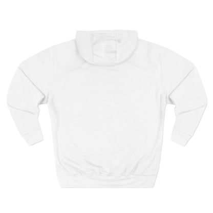 Inspiring Three-Panel Fleece Hoodie, Cozy Pullover, Motivational Gift, Everyday Wear, Layering Essential