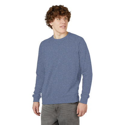 French Terry Raglan Crewneck Sweatshirt, Cozy Casual Wear, Perfect for Lounging, Gift for Him and Her, Everyday Comfort