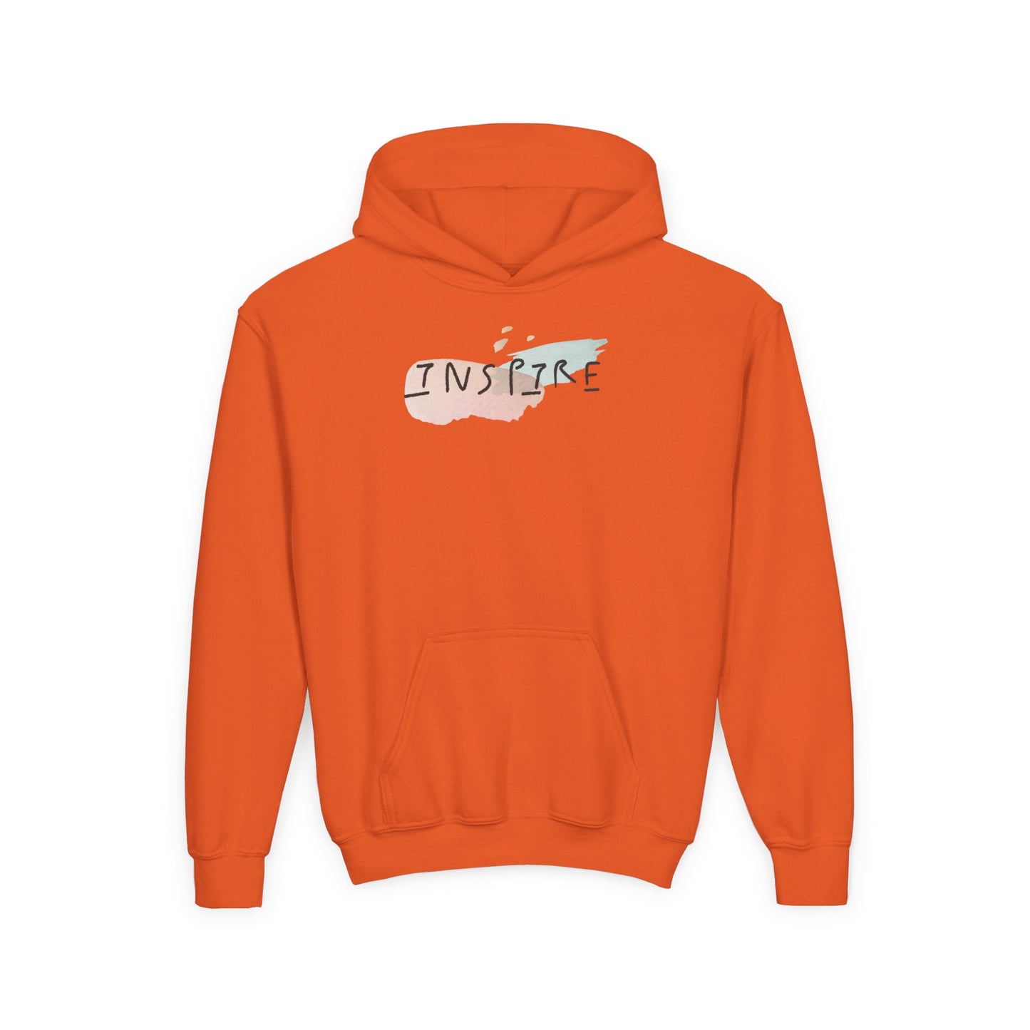 Inspire Youth Hoodie - Cozy Sweatshirt for Teens, Inspirational Gift, Casual Outfit, Schoolwear, Birthday Present