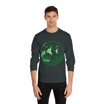 Nature-Inspired Long Sleeve T-Shirt