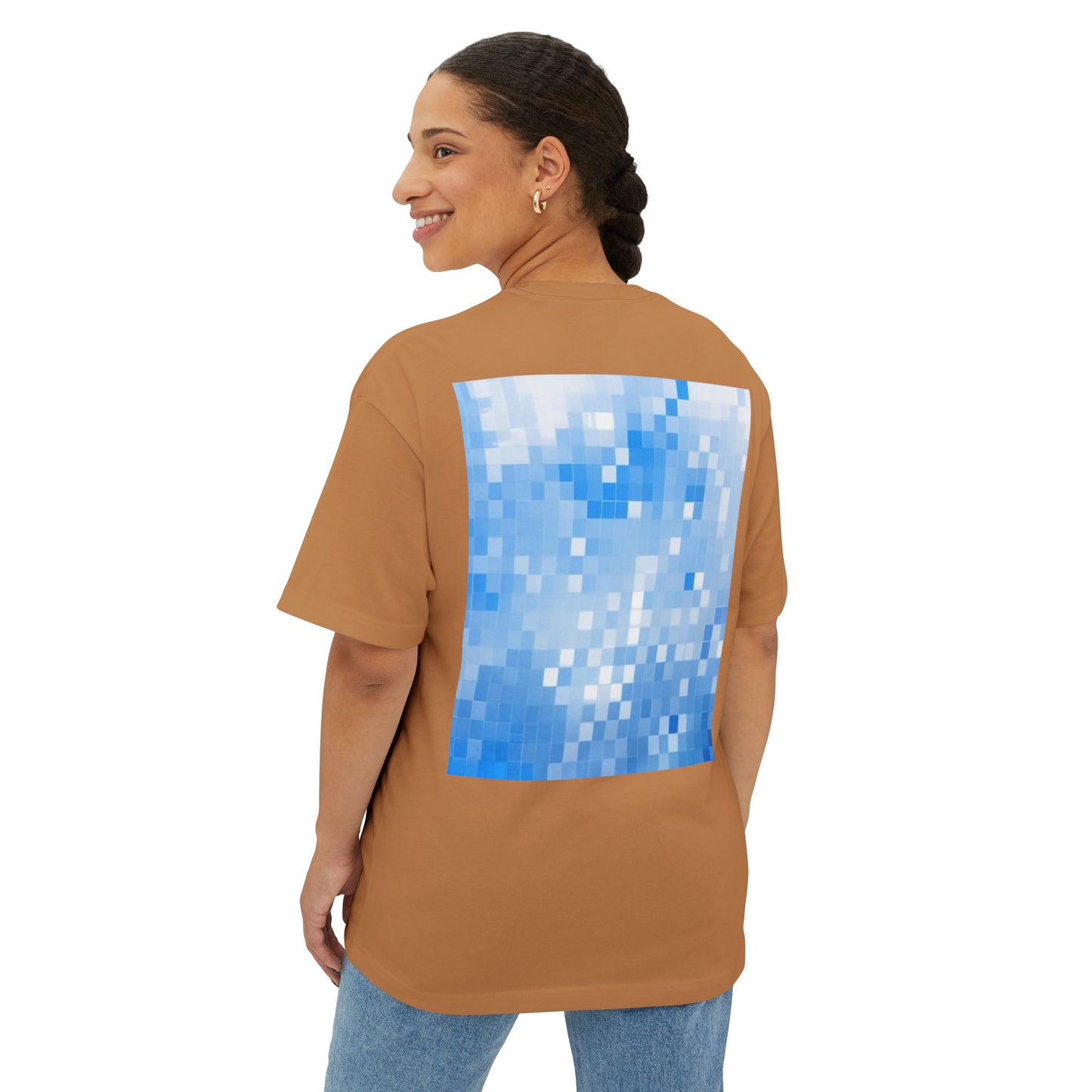 Dreaming in Pixels Oversized Tee |  Graphic T-Shirt, Casual Wear, Gift for Gamers, Artistic Style, Comfortable Apparel