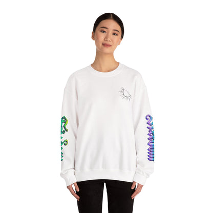 Sunshine & Swirls Crewneck Sweatshirt, Cozy Winter Wear, Casual Fashion Graphic Sweatshirt, Perfect Gift for Friends & Family, [...]