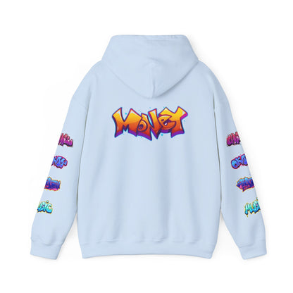 Graffiti Art  Hoodie - Cozy Streetwear, Unique Gift for Art Lovers, Perfect for Festivals, Casual Wear, Cool Graphic Sweatshirt