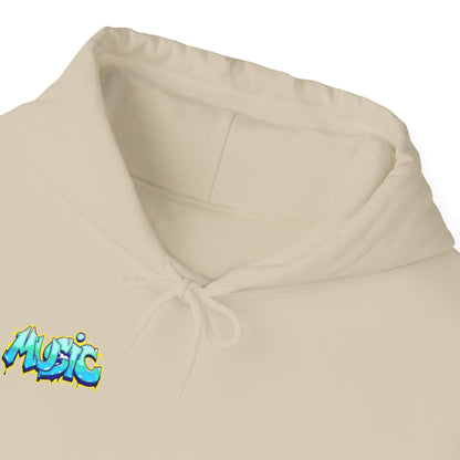 Graffiti Art  Hoodie - Cozy Streetwear, Unique Gift for Art Lovers, Perfect for Festivals, Casual Wear, Cool Graphic Sweatshirt