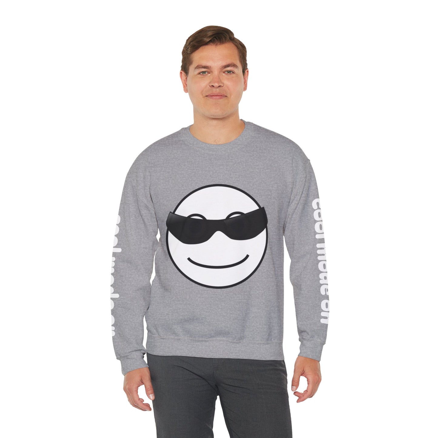 Cool Vibes Crewneck Sweatshirt, Chill Fashion, Casual Wear, Trendy Gift, Lounge Pullover
