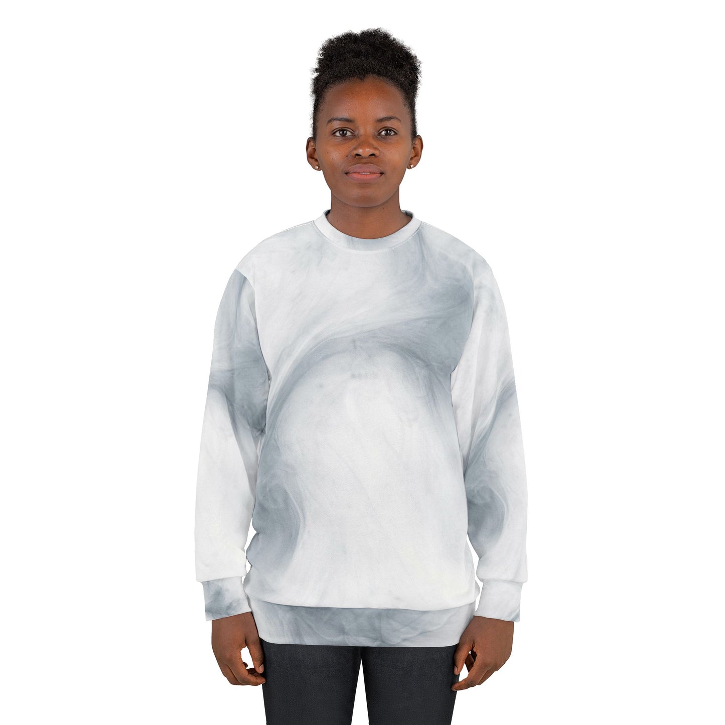 Elegant Marble  Sweatshirt - Cozy Lifestyle Apparel for All Occasions, Fall Fashion, Gift Idea, Casual Wear, Relaxed Style