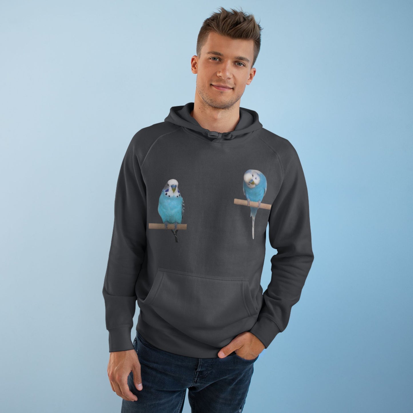 Charming Bird Lover Hoodie,  Supply Hoodie, Bird-Themed Apparel, Gift for Bird Owners, Cozy Casual Wear, Cute Sweatshirt