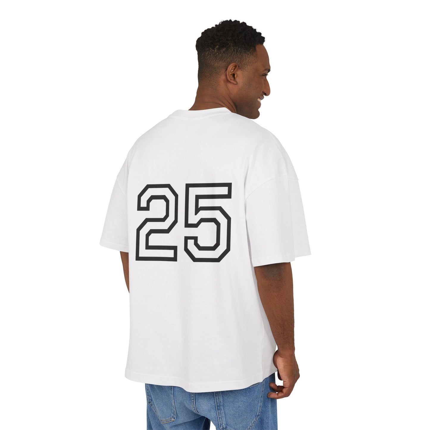 Heavy Cotton Tee with Number 25 - Casual Streetwear, Trendy Gift, Sports Fan Apparel, Comfortable Everyday Wear, Unique Graphic [...]