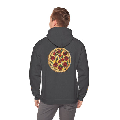 pizza design Heavy Blend™ Hooded Sweatshirt
